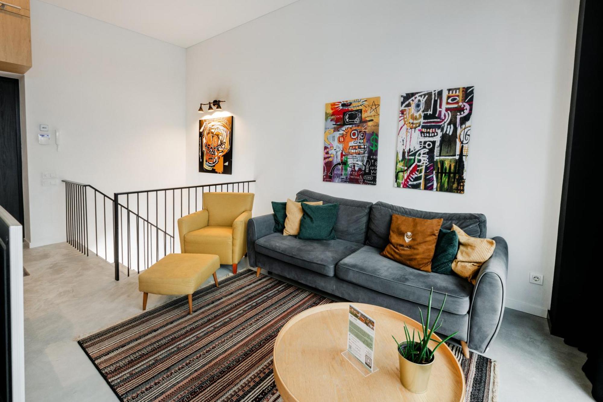 Modern And Spacious Loft Type Apartment 8 With Free Private Parking By "Owl Jazz Apartments" Kaunas Eksteriør bilde