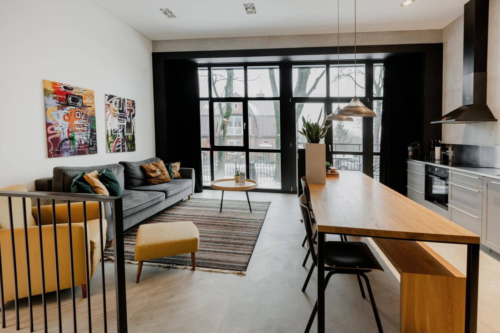 Modern And Spacious Loft Type Apartment 8 With Free Private Parking By "Owl Jazz Apartments" Kaunas Eksteriør bilde
